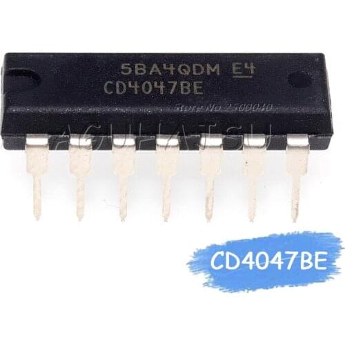 10PCS CD4047BE CD4047 DIP14 DIP new original