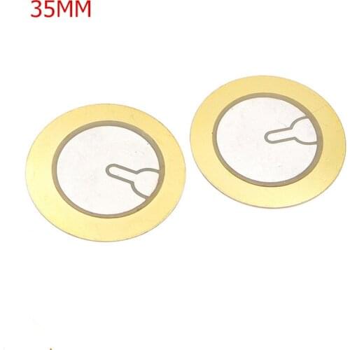 10Pcs/lot 35MM Thickened copper triode self-excited piezoelectric ceramic alarm buzzer,Piezo Ceramic buzzers