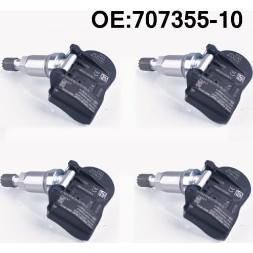 4 PCS car tpms Tire Pressure Monitor/Warning System Sensor 433MHz for BMW 520i 530i 525i 535i F07 F10 F11