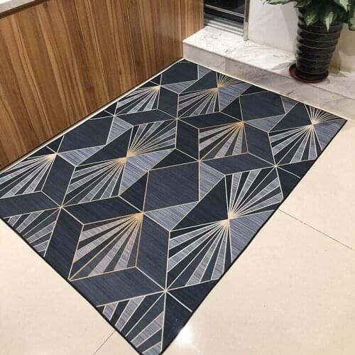 Nordic Geometric Washable Carpets for Living Room Home Lndoor Sofa Foor Large Rug Bedroom Comfortable Anti-slip Rectangle Carpet