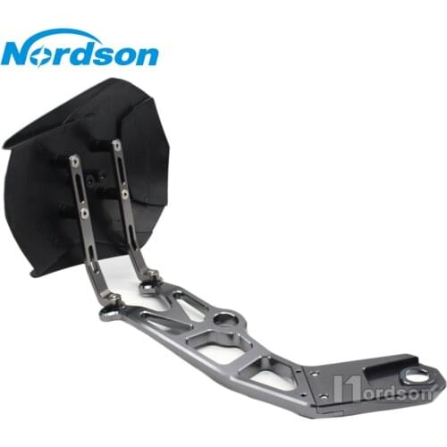 Nordson Motorcycle Fender CNC Aluminum Motorcycle Rear Fender Bracket Motorbike Mudguard For kawasaki Z800 ZR800