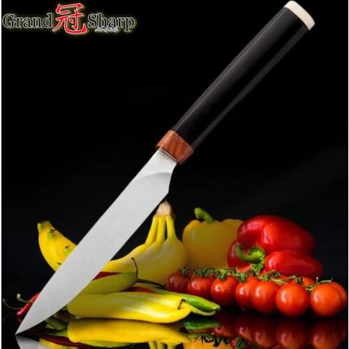 Kitchen Knife 4.5" utility Knife Chef Cooking Tools BBQ Camping Outdoor Stainless Steel Knives Steak Tomato Slicing Gadgets NEW
