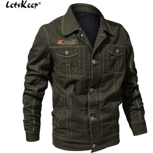 LetsKeep Men's Jackets Pilots