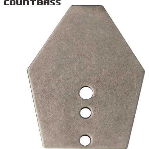 50pcs Stainless Steel Swim Jig Blades,Shakee Blades,Jig Dancer Blades,Diy for jigs