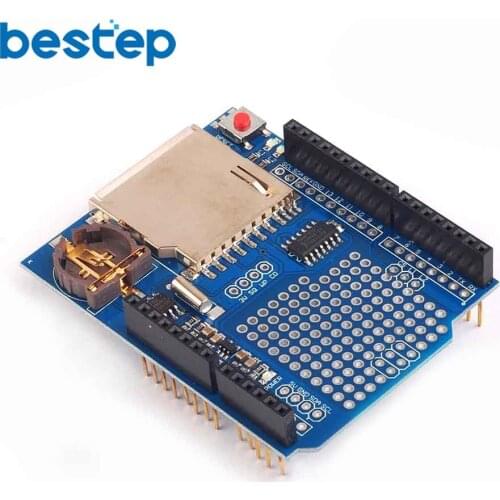 New Data Logger Module Logging Recorder Shield V1.0 For Arduino UNO SD Card One