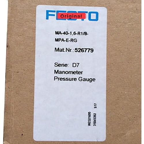 New Original MA-40-1 6-R1 8-MPA-E-RG Gauge