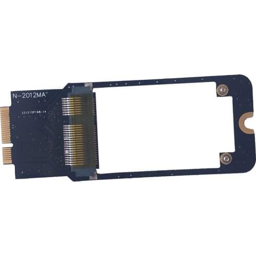 BTBcoin Add On Cards 5cm mSATA SSD 7P+17P Adapter mSATA SSD Converter Card Expansion Card for 2012 Apple Macbook Pro A1425 ME662