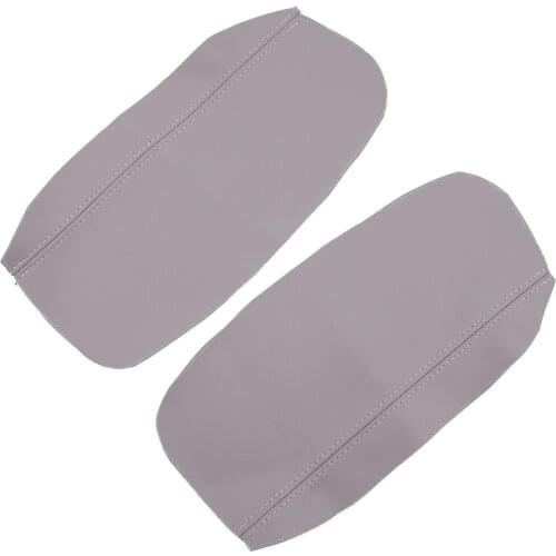 Gray PU Leather Car Center Console Armrest Lid Cover Cap Fit For Honda Acura RL 2005 2006 2007 2008 2009 2010