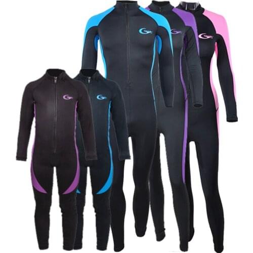 Lycra Rash Guard Man Women & Kids Swimming One piece Rashguard Swimwear Long Sleeve Rash Guard Surfing UPF50+ Beach Wear