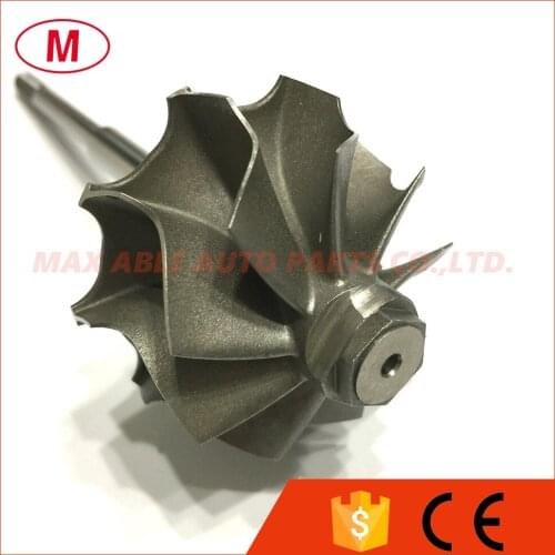 TD04LR 41.2/47.2mm 9 blades Reverse Turbocharger turbine shaft&wheel/Turbo turbine wheel/Turbo turbine shaft