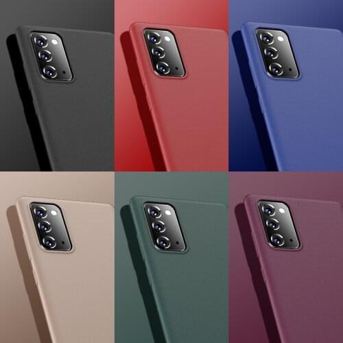X-level Soft Silicone Case For Samsung Galaxy Note 20 X- Level Ultra Thin Matte Tpu Protective Cover For Samsung Note20