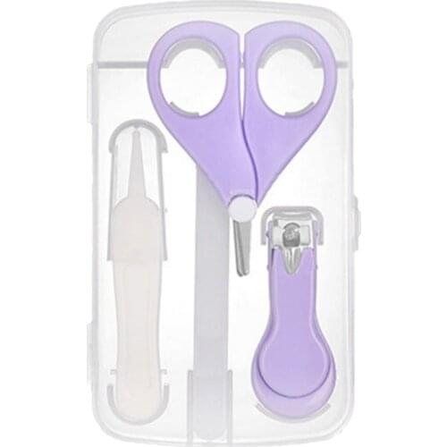 1 Set Baby Nail Clippers Multifunctional Nail Clippers Scissors Design Baby Nail Care Set Gifts for Toddler