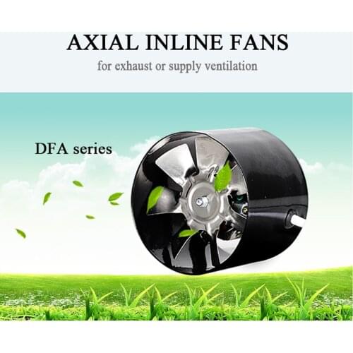 2Pcs 4" Exhaust Intake Inline Duct Vent Blower Booster Fan Ventilation