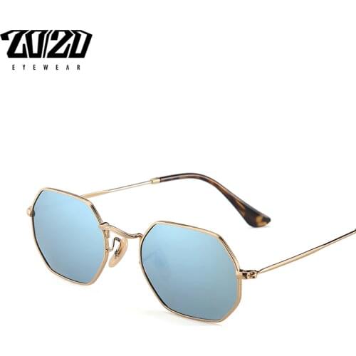 20/20 Brand Classic Polarized Men Sunglasses Women Vintage Unisex Metal Eyewear UV400 Driving Sun Glasses 17004
