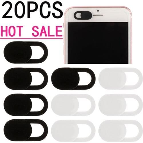20PCS WebCam Cover Shutter Magnet Slider Camera Case for IPhone Xiaomi PC Laptops Mobile Phone Accessories lens Privacy Sticker