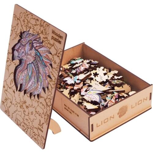 DIY Wooden Jigsaw Puzzles For Kids Unique Shape Jigsaw Pieces Children Wooden Best Gift for Kids Best Christmas Gift Puzzle