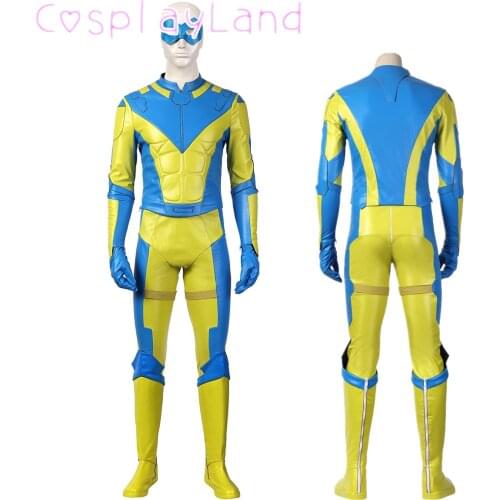 Javelin Cosplay Costume Fancy Adult Men Halloween Carnival Armor Joker Suit Gunter Braun Outfit Top Pants Gloves Mask Boots