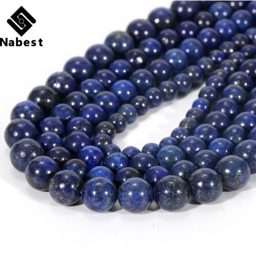 4/6/8/10/12mm Natural Lapis Lazuli Round Loose Beads Top Grape Natural Stone Beads For DIY Jewelry Necklace Bracelet Making