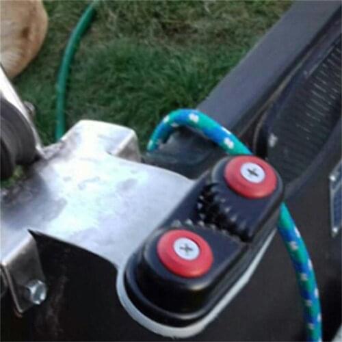 Plastic Rowing Boat Canoe Kayak Cam Cleat Kayak Accessories Inflatable Boat Sail Aluminum Cam With Rope Gripper Tool