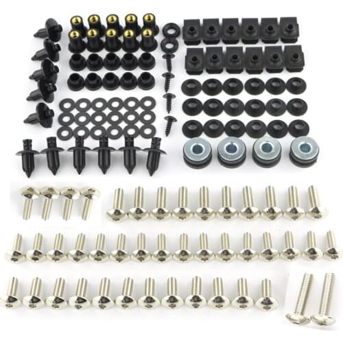 Fit For Suzuki GSXR 600 GSX-R600 GSX-R750 GSXR 750 1997-2018 Motorcycle Complete Full Fairing Bolts Kit Clips Screws
