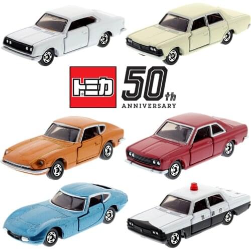 Takara Tomy Tomica 50th Anniv CROWN Super Deluxe Fairlady Z Toyota 2000GT CORONA Mark II Hardtop Japan Police Patrol Car Toy