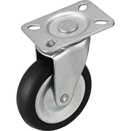 Hot Sale 1 pcs Heavy Duty40kg 75mm 3'Swivel Castor Wheels Trolley Furniture Caster Rubber
