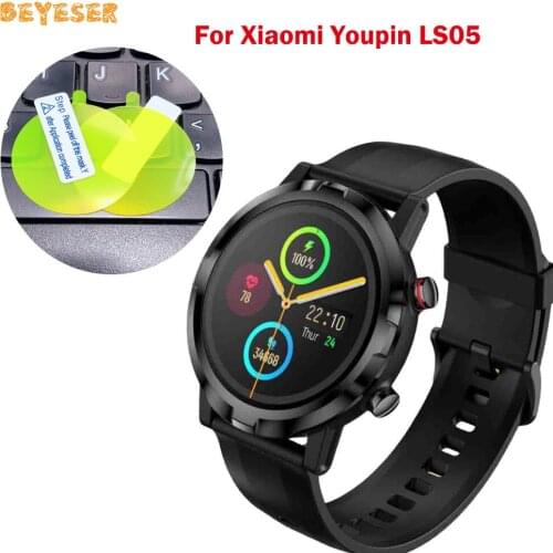 2PCS Durable TPU Nano Soft Protective Film For Xiaomi Youpin LS05 Smart Watch Clear Full Screen Protector Accessories Not Glass
