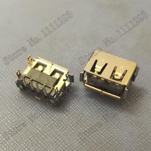 20pcs/lot 2.0 USB Jack Connector for Acer Asus Dell Lenovo HP etc Laptop USB Port