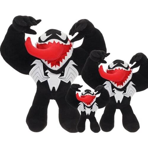 22/32/50cm Venom Stuffed Plush Toys Funny Cartoon Venom Stuffed Room Decoration Gifts for Children Plush Toys for Kids