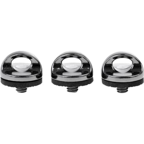 3pcs Rust-resistant Stainless Steel Camera Threaded Screw Adaptor Base Screw Tray for Scuba Diving Photography Watersports