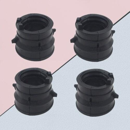4 Pieces Carb Intake Manifold Boot Pipe Manifold for Honda CBR250 MC17 MC22