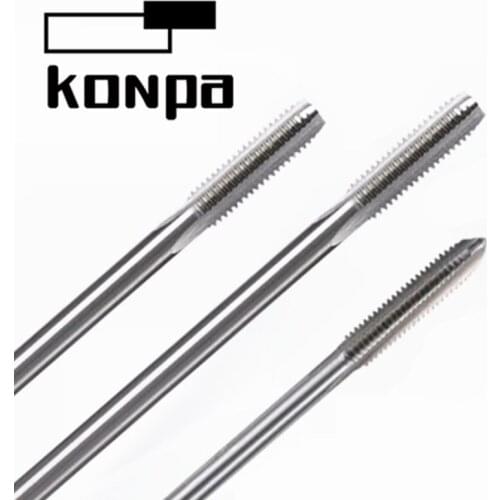 5pcs American system machine thread taps UNC6#-32 - UNC3/8-16 with 100L tapping straight long cutting tool for stainless steel