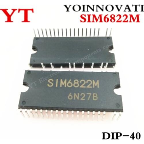 5pcs/lot SIM6822M SIM6822 DIP-40 new original IC Best quality