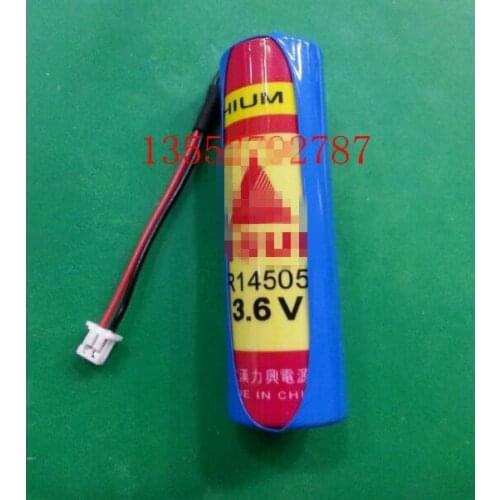 5PCS Water meter battery original ER14505M 3.6V water meter gas meter battery with plug