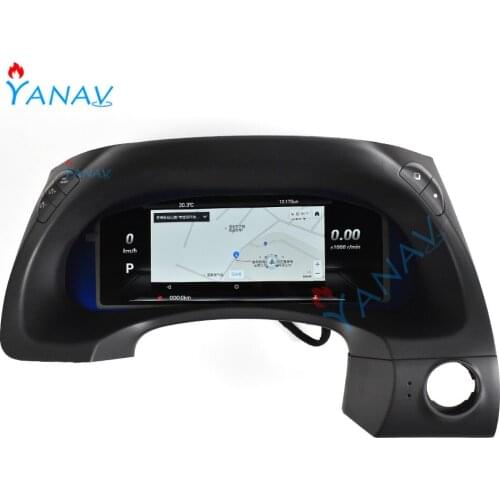 Car dashboard Multimedia Android system player For-Nissan Patrol 2016 2017 2018 2019 Car GPS Navigation LCD instrument screen