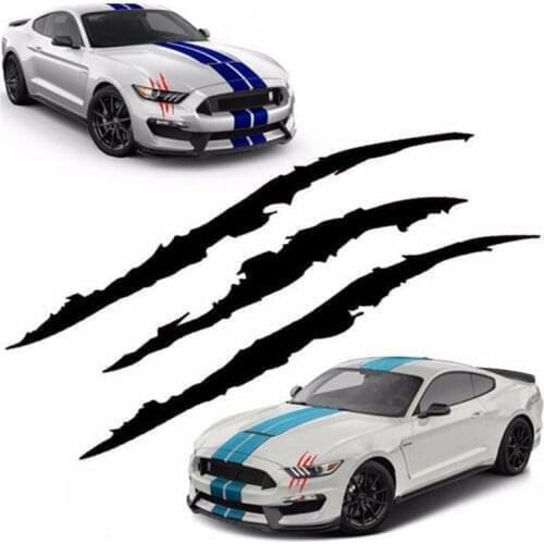 Car Styling Auto Monster Claw Scratch Decal Stickers For Lifan X60 Cebrium Solano New Celliya Smily Geely X7 EC7