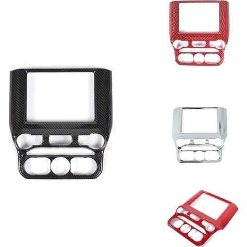 Center Console Navigation GPS Radio Panel Trim ABS for Dodge Ram 1500 2018 2019 2020 2021 Accessories