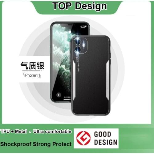 Bumper Case TPU + Aluminum For iPhone 11 Pro Max Silicone Metal Material For iPhone 11 X XS XR 7 8 Plus Luxury Phone Accessories