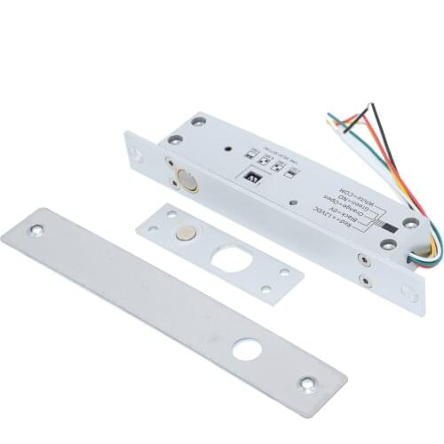 DC12V 5 lines low temperature Electric bolt lock NC fail safe or NO fail secure with time delay for access control
