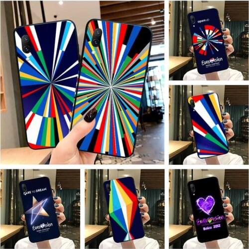 EUB Eurovisions Song Contest Phone Case For Vivo Y91c Y17 Y51 Y67 Y55 Y7s Y81 Y19 Y97 Y93 V17 vivos5
