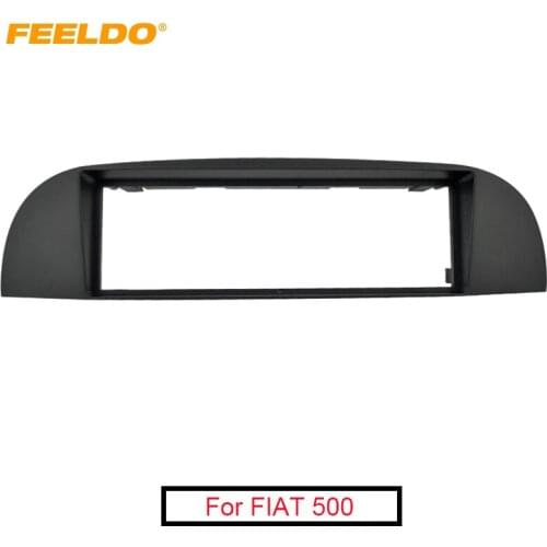 FEELDO Car DVD/CD Radio Stereo Fascia Panel Frame Adapter Dash Kit For FIAT 500 (2007) #AM3841