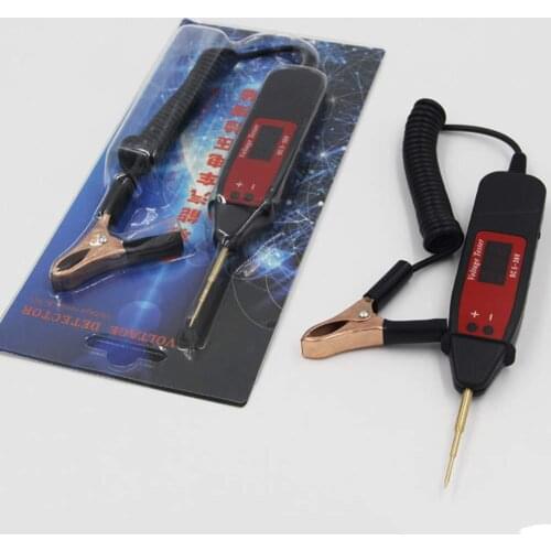 Car Breakdown Repair Test Pencil Test Pencil Digital Display Car Voltage Test Pen Circuit Open Circuit Test Written Test Light