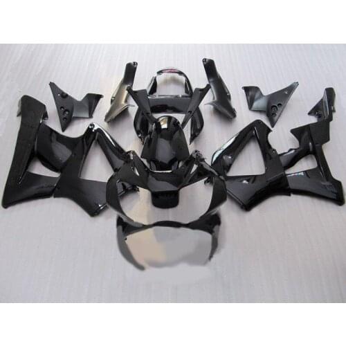 Injection mold Fairing Kit for HONDA CBR900RR 929 00 01 CBR 900RR 2000 2001 CBR900 ABS All black Fairings set+gifts HF24
