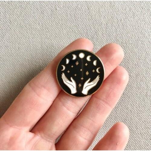Creative Pop-Enamel Pin Lapel Badges Brooch Funny Fashion Jewelry