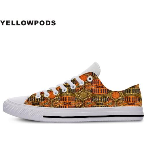 Mens Shoes Casual African Style Women Men Cartoon Fashion Flats Outdoor High Quality Customized White Brand Shoes