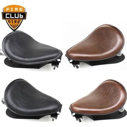 Motorcycle Solo Seat Baseplate & Springs & Bracket Mounting Kit for Harley Sportster 48 72 Iron XL 883 1200