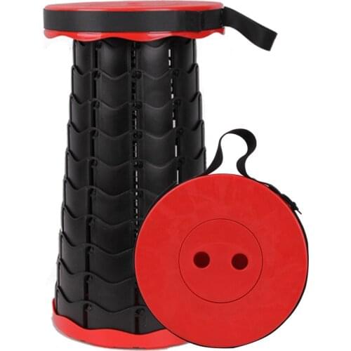 Portable Telescopic Stool Outdoor Folding Chair Fishing Beaching Camping Home Office Beach Chair Silla Plegable Foldable Stool