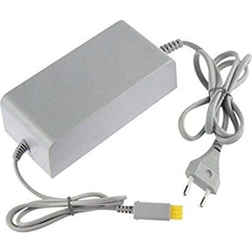 Ruitroliker 5pcs Power Adapter Charger EU Cable Adapter for Wii U Console System