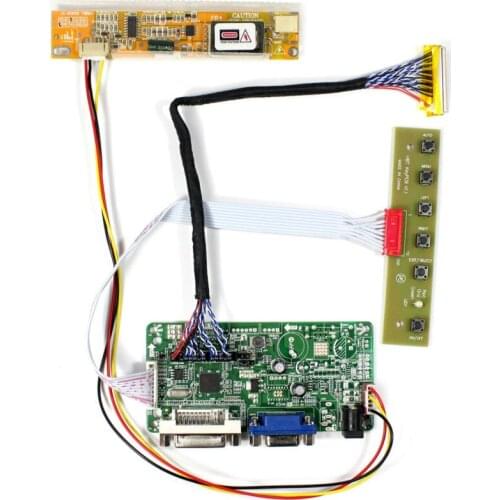VGA DVI LCD Controller board M.RT2281 work for 12.1inch LTD121KM1K 1400x1050 LCD panel