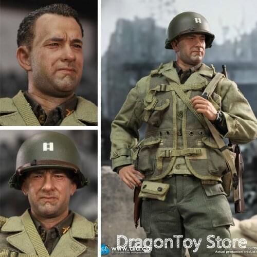 1/6 Figure DID A80145 WWII US 2nd Ranger Battalion Series 3 Captain Miller in stock